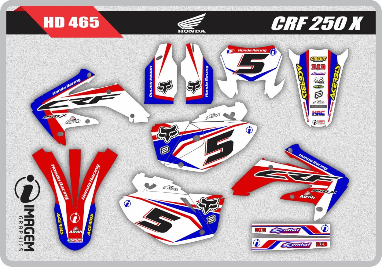 HD 465 CRF 250 X