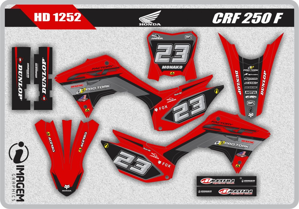 HD 1252 CRF 250 F