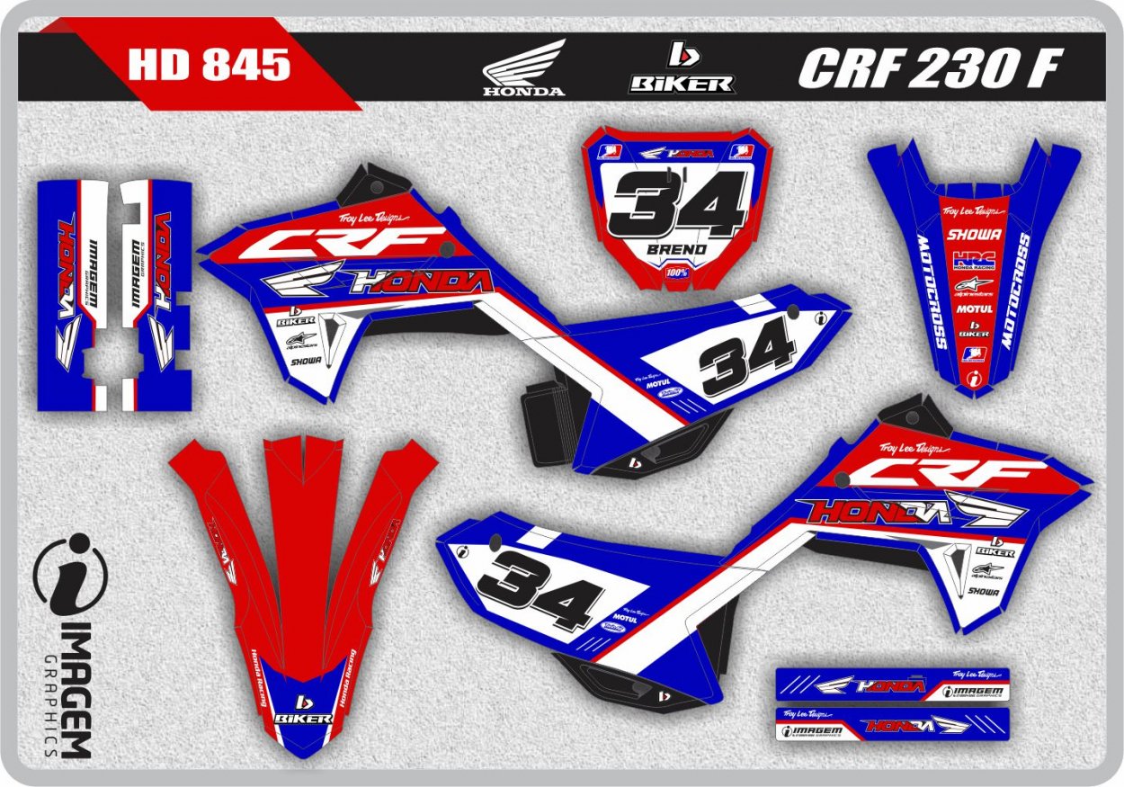 HD 845 CRF 230 F