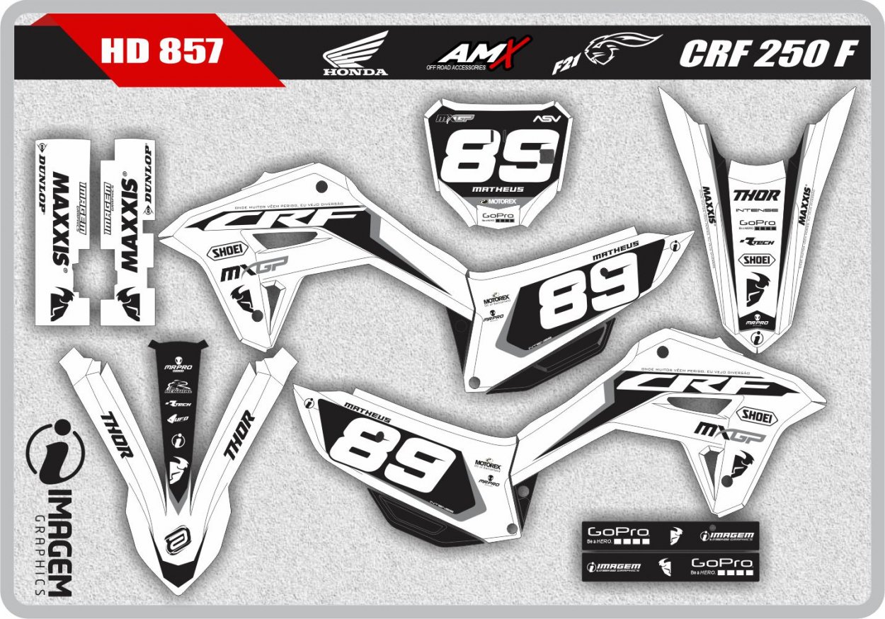HD 857 CRF 250 F 