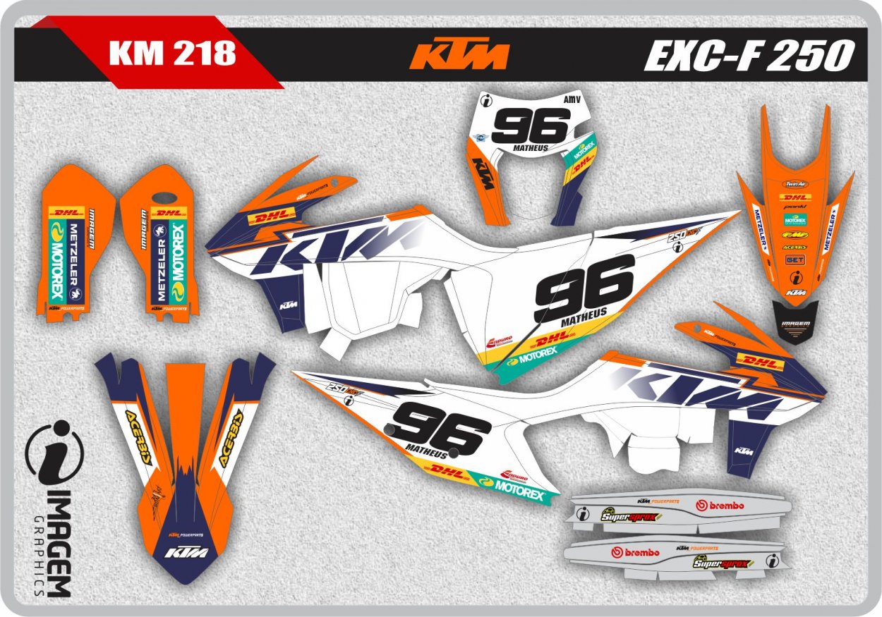 KM 218 KTM EXC-F 250