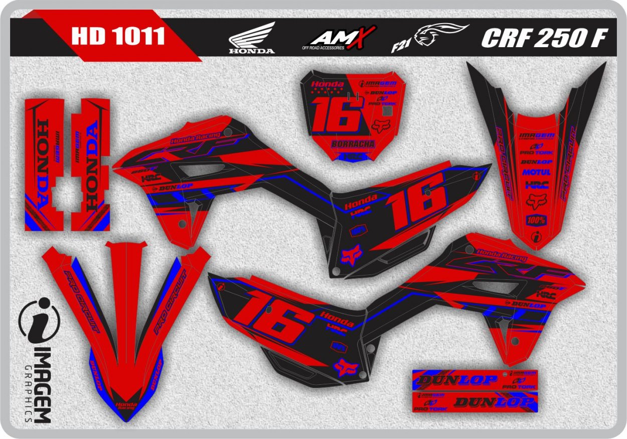 HD 1011 CRF 250 F