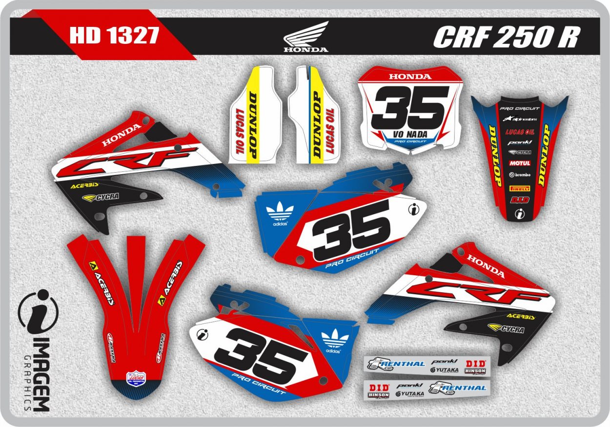 HD 1327 CRF 250 R