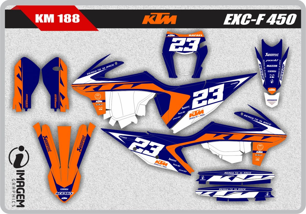 KM 188 KTM EXC-F 450 
