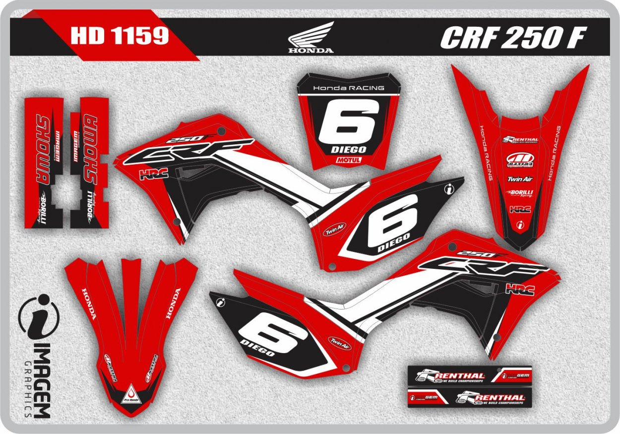 HD 1159 CRF 250 F 