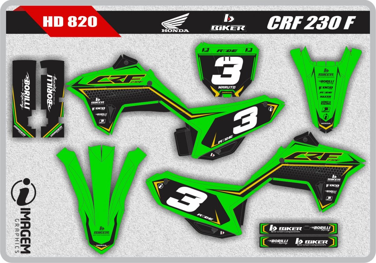 HD 820 CRF 230 F 