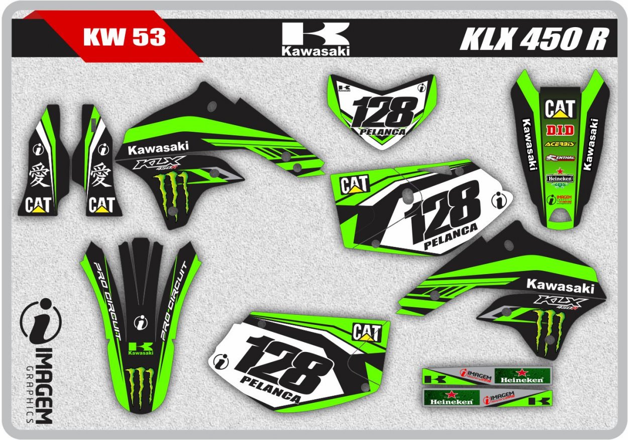 KW 53 KLX 450 R