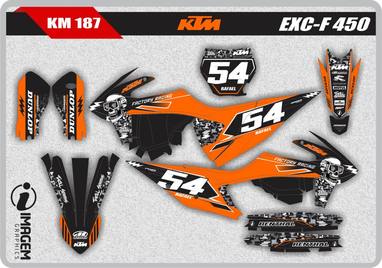 KM 187 KTM EXC-F 450