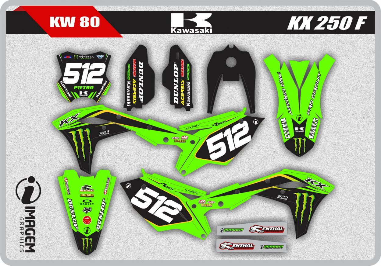 KW 80 KX 250 F
