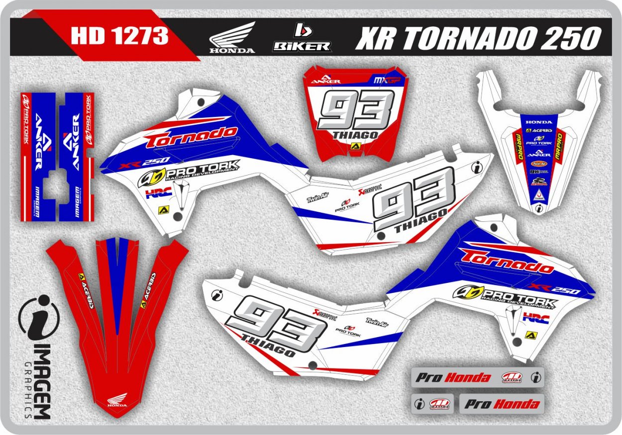 HD 1273 XR TORNADO 250