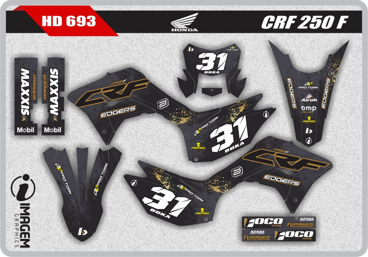 HD 693 CRF 250 F