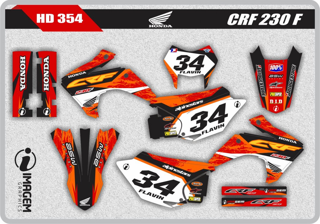 HD 354 CRF 230 F 
