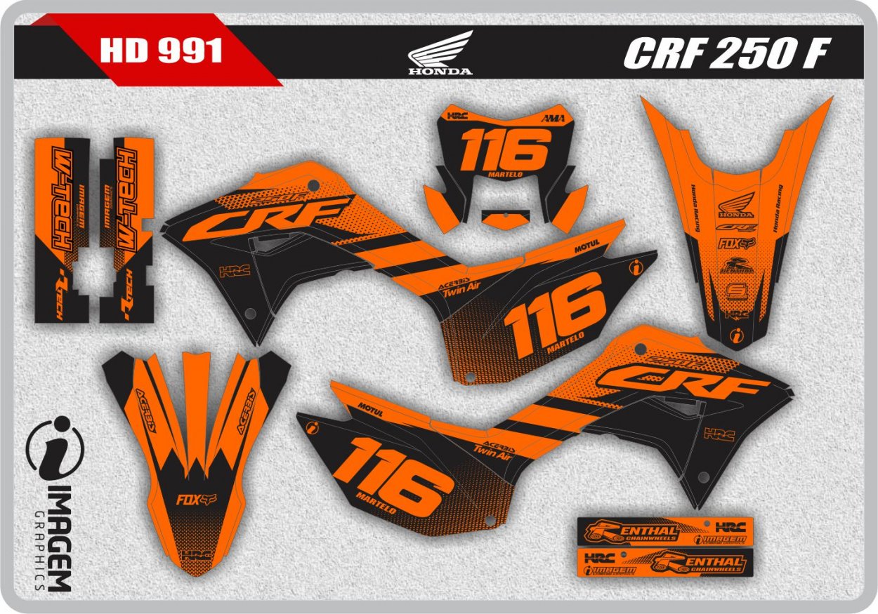 HD 991 CRF 250 F