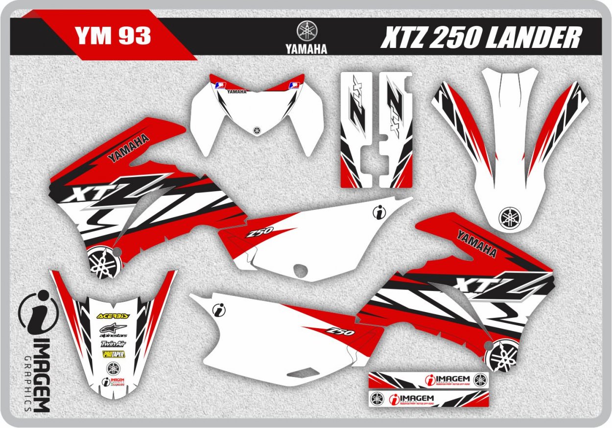YM 93 XTZ LANDER 250