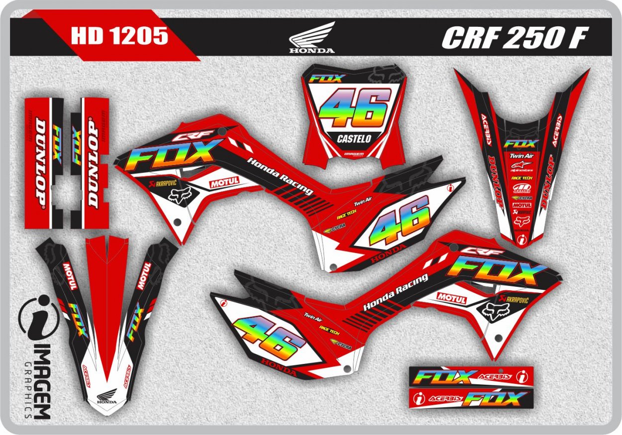 HD 1205 CRF 250 F 