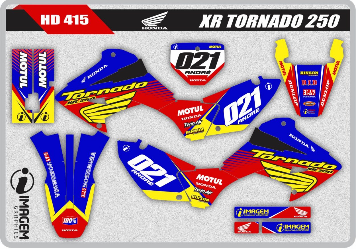 HD 415 XR TORNADO 250