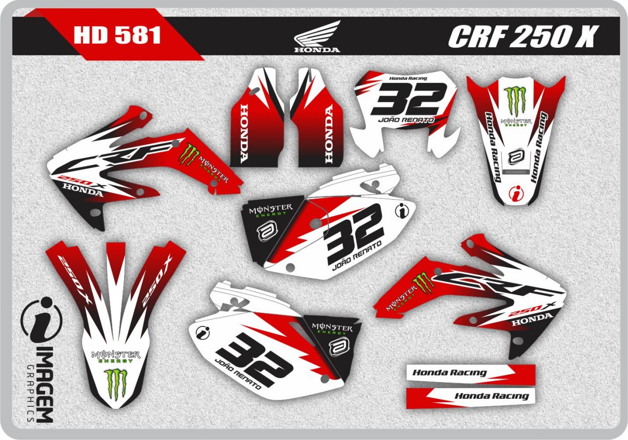HD 581 CRF 250 X 