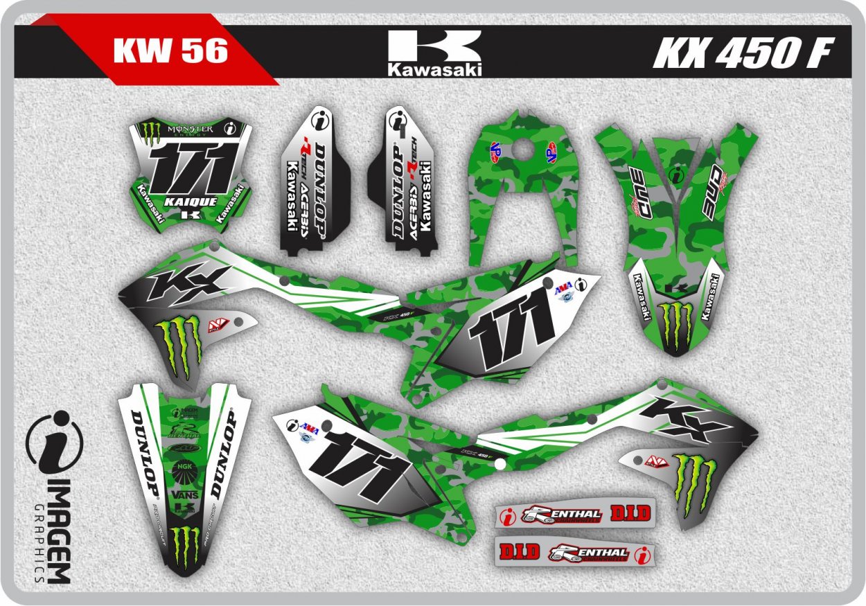KW 56 KX 450 F 