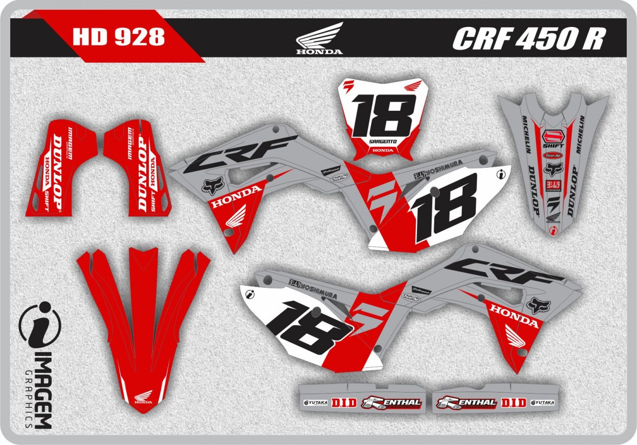 HD 928 CRF 450 R
