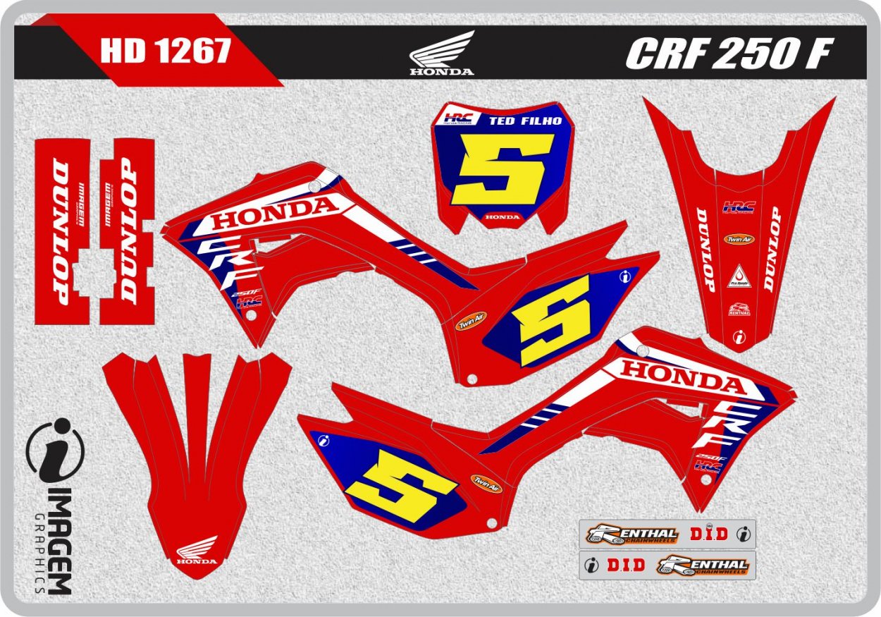 HD 1267 CRF 250 F