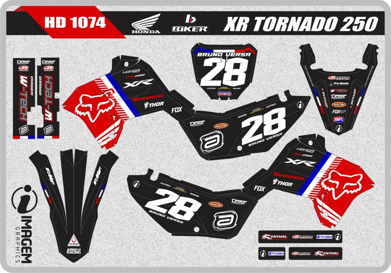 HD 1074 XR TORNADO 250