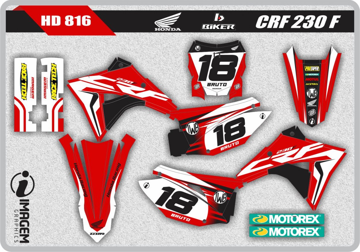 HD 816 CRF 230 F