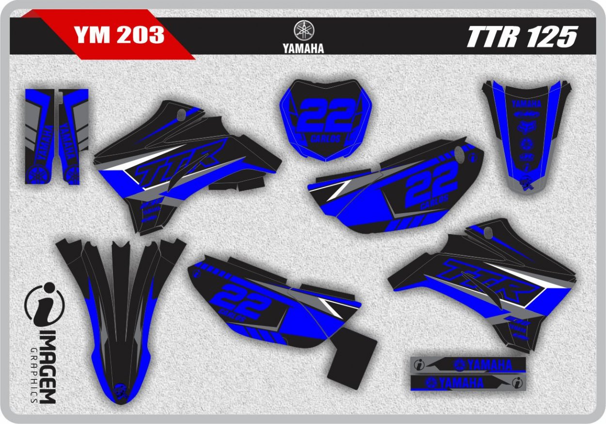YM 203 TTR 125