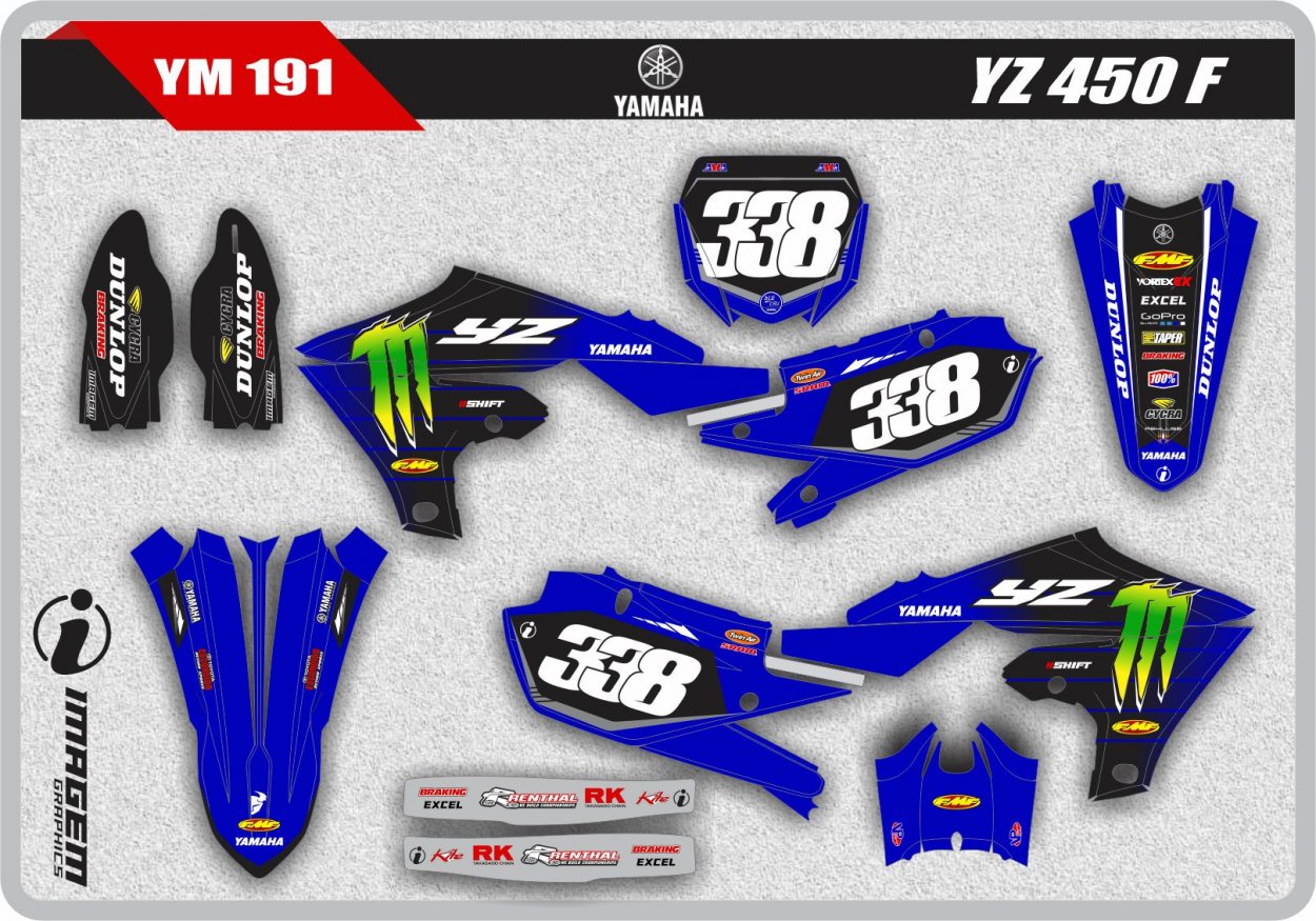 YM 191 YZ 450 F