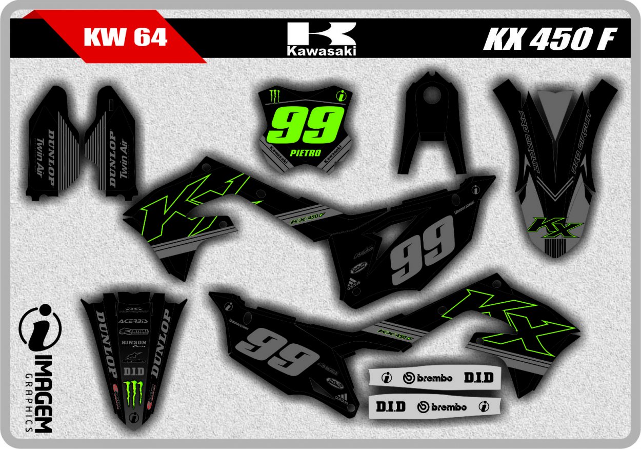 KW 64 KX 450 F 