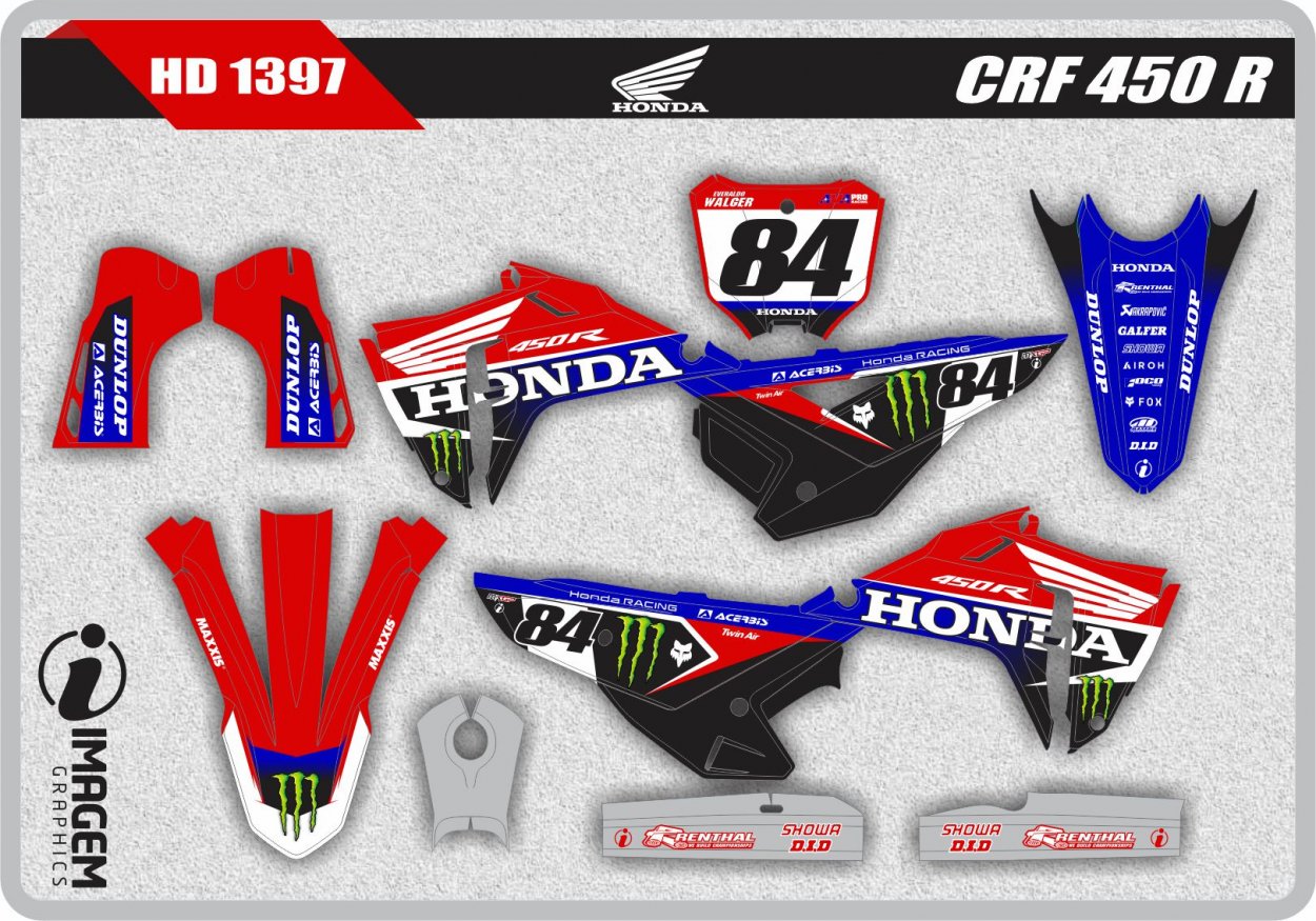 HD 1397 CRF 450 R