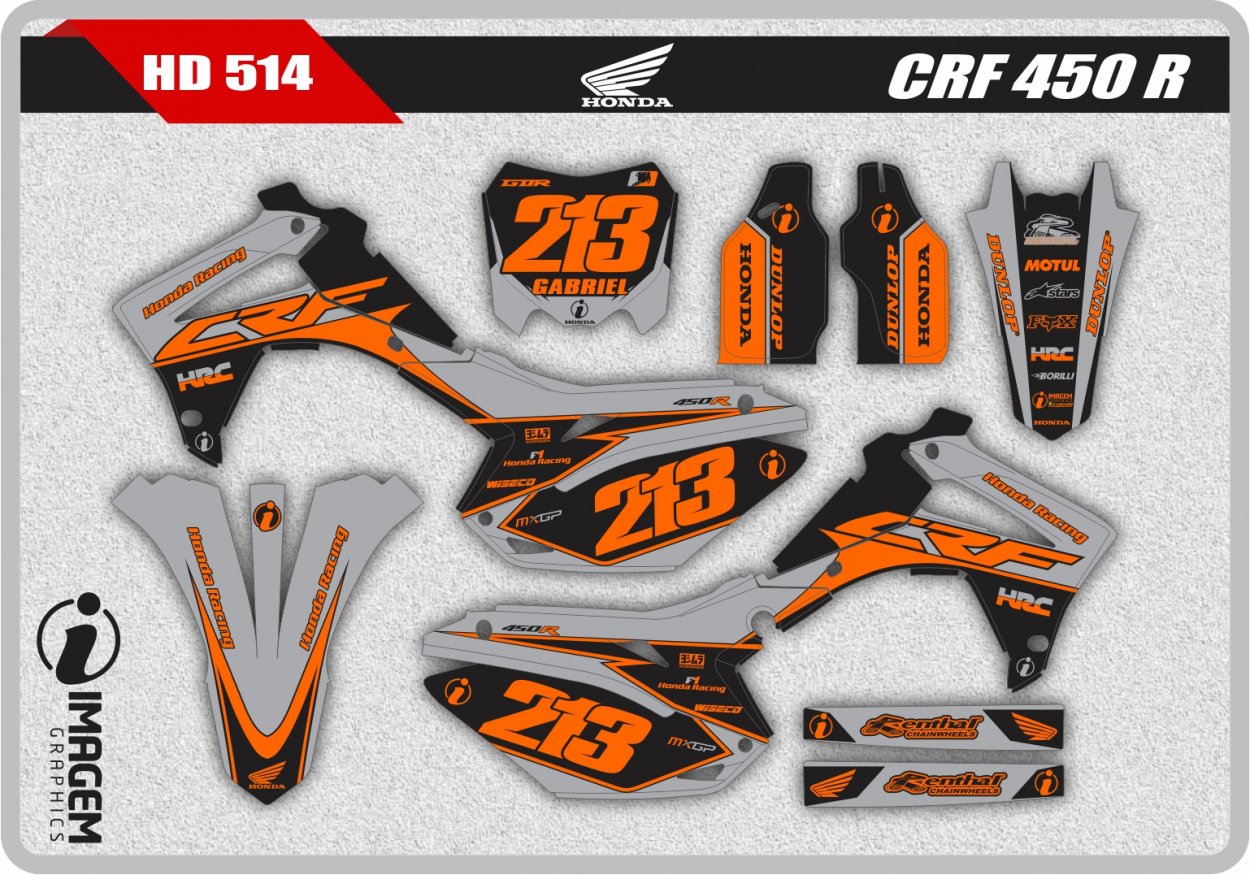 HD 514 CRF 450 R