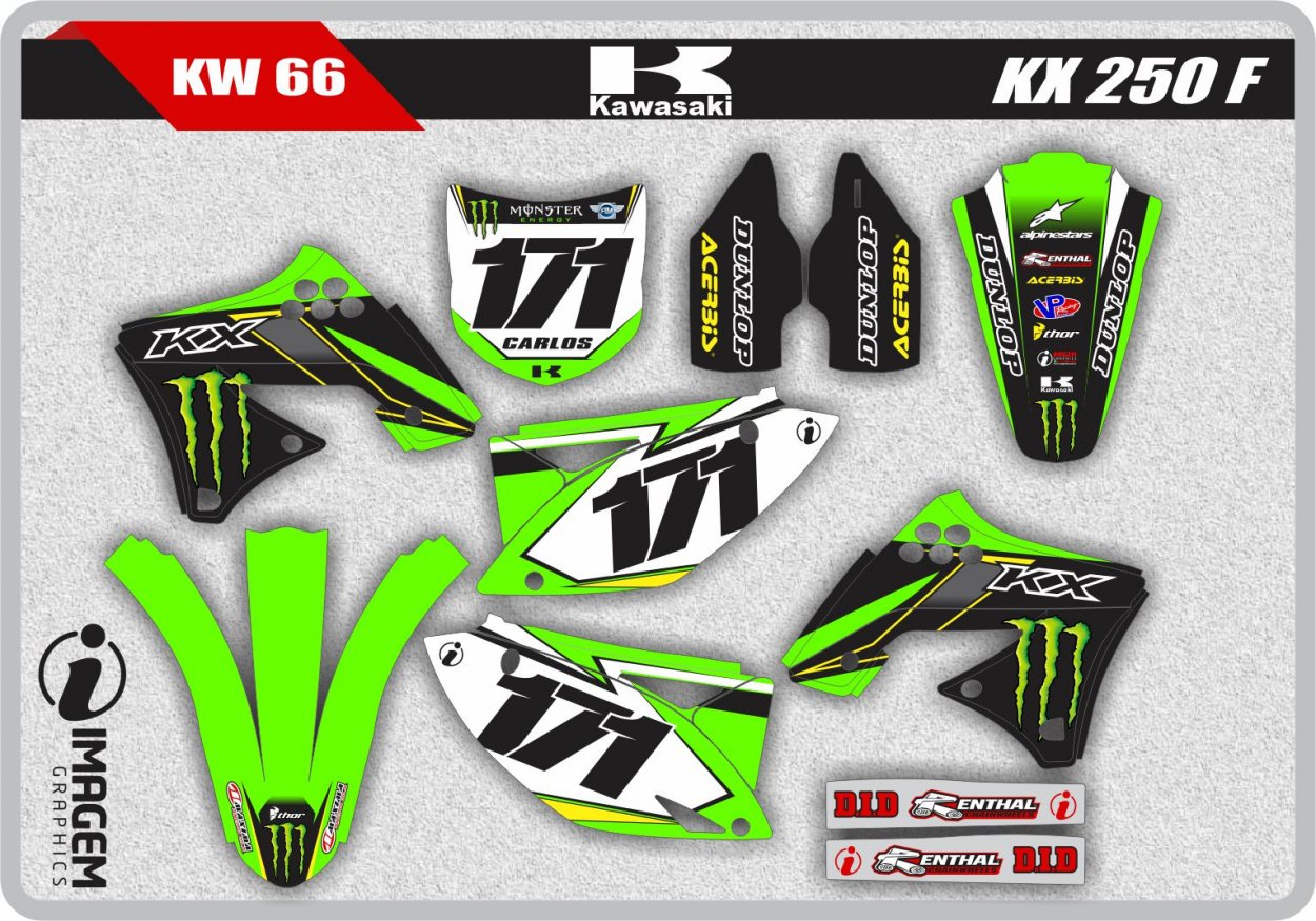 KW 66 KX 250 F 