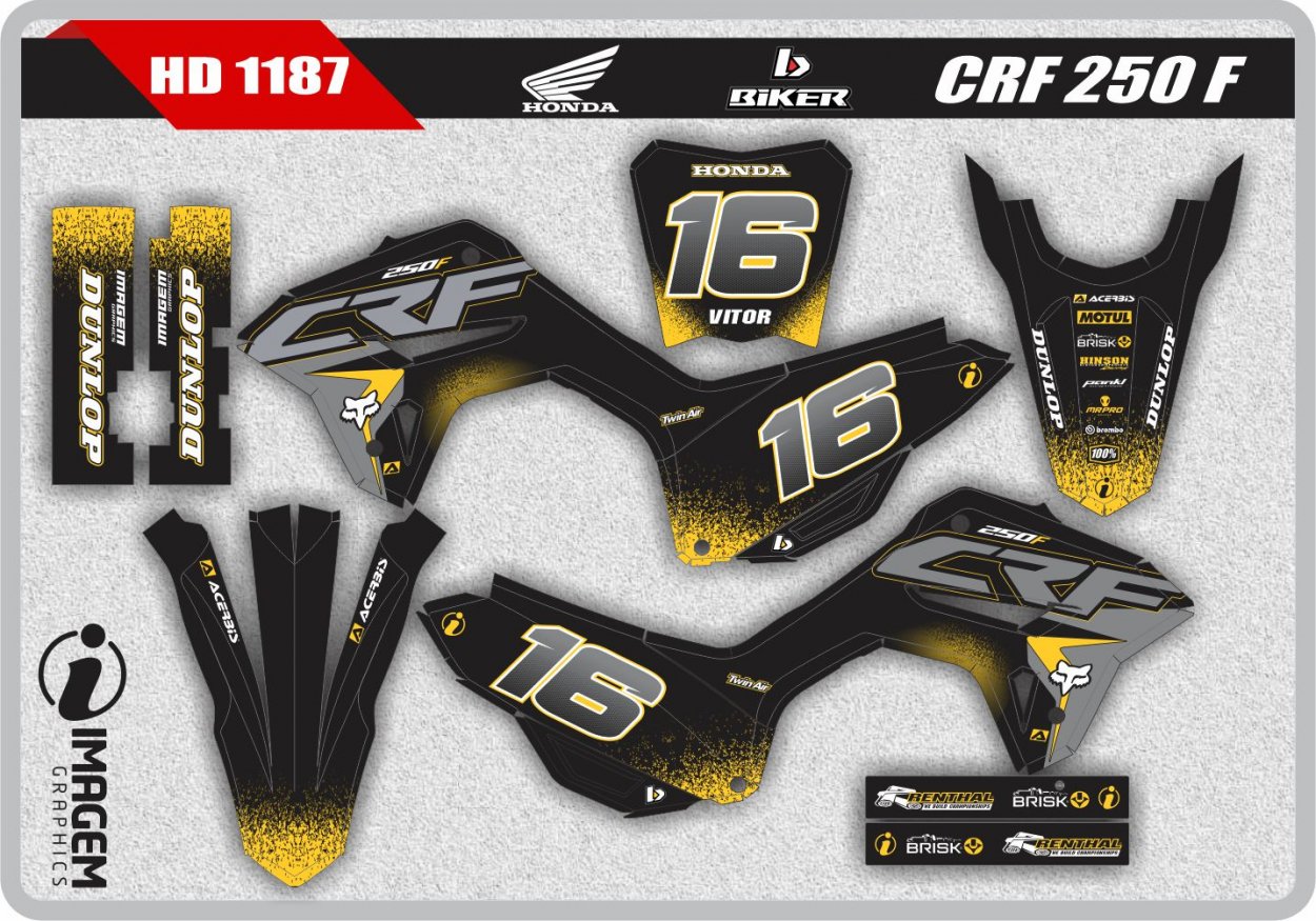 HD 1187 CRF 250 F