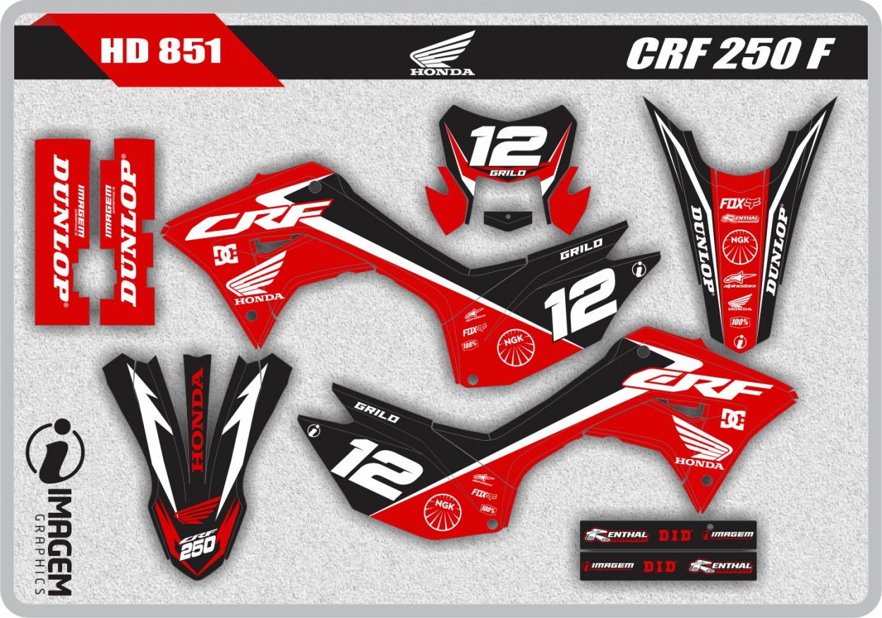 HD 851 CRF 250 F