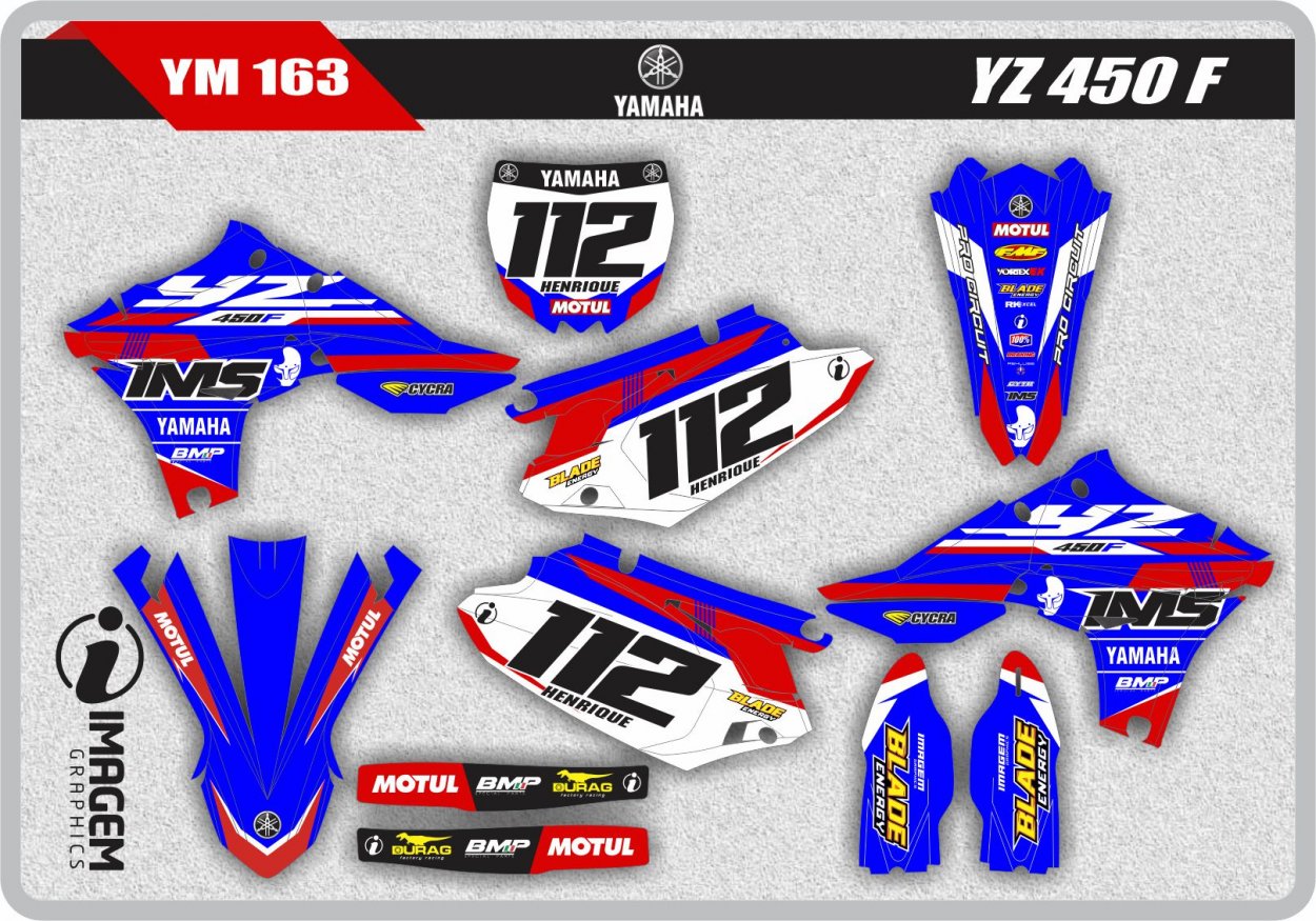 YM 163 YZ 450F