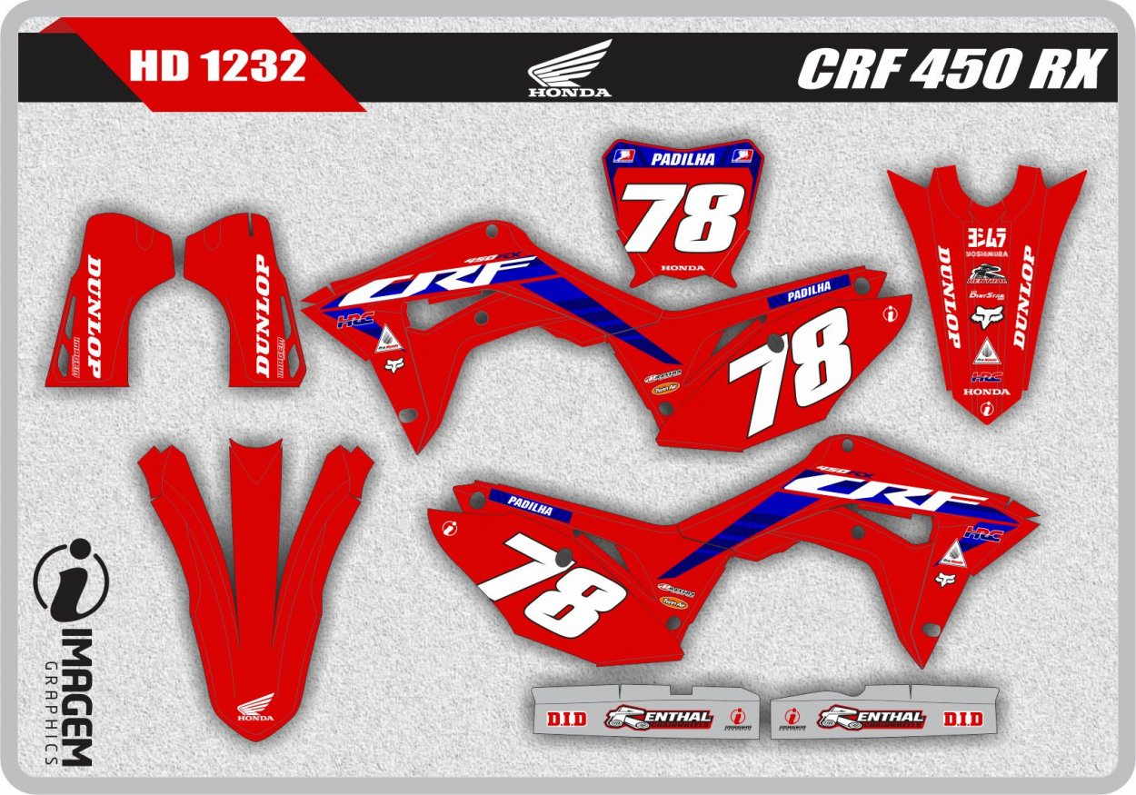 HD 1232 CRF 450 RX