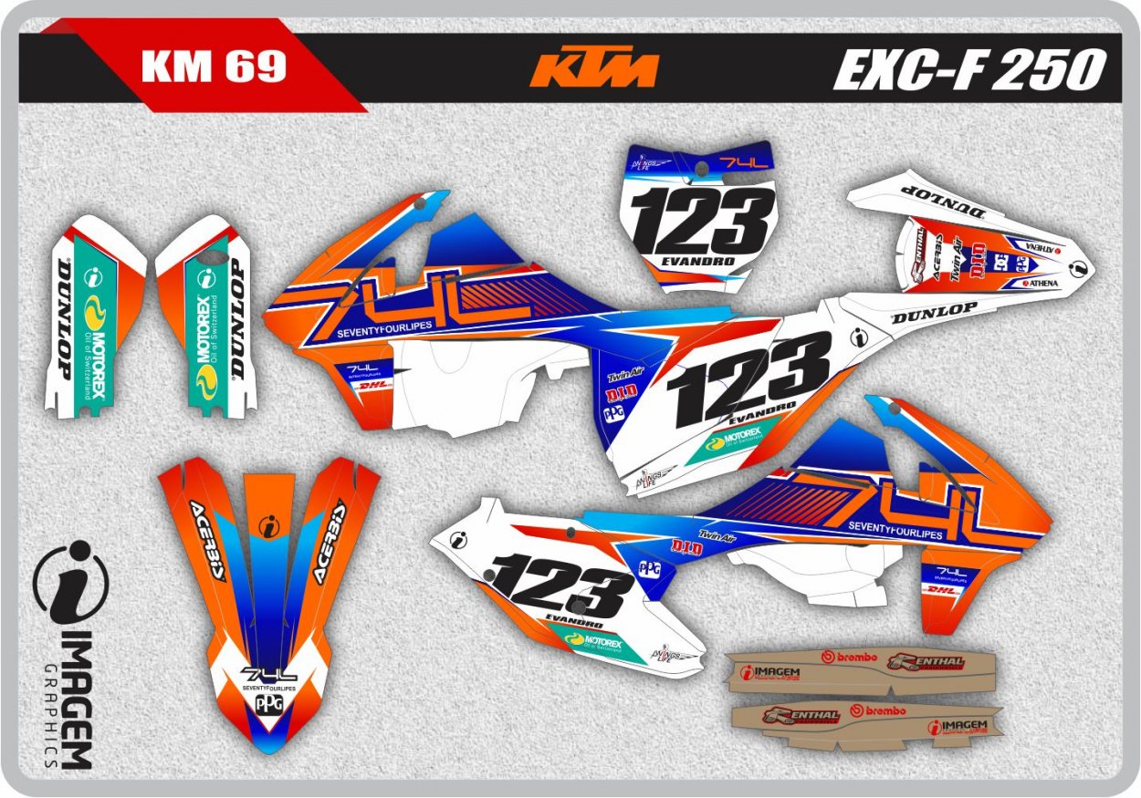 KM 69 KTM EXC-F 250