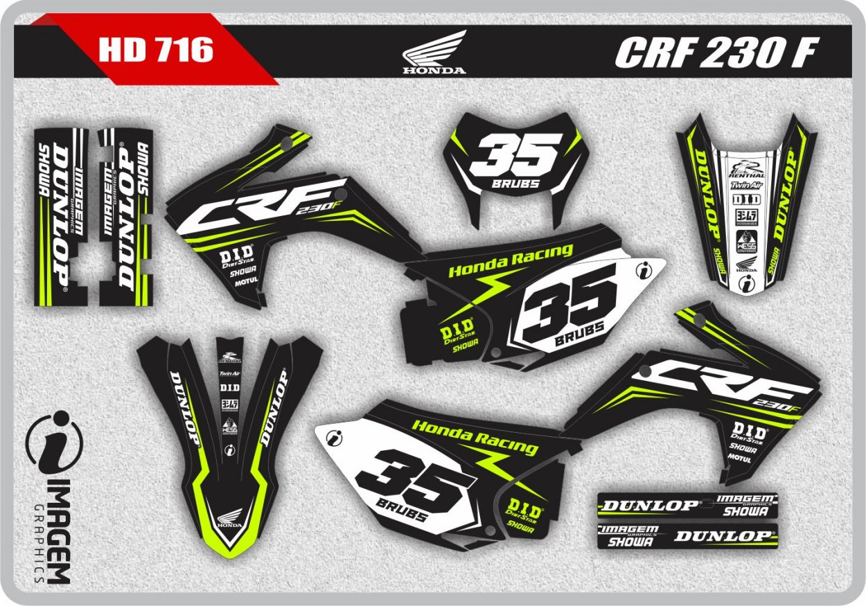 HD 716 CRF 230 F