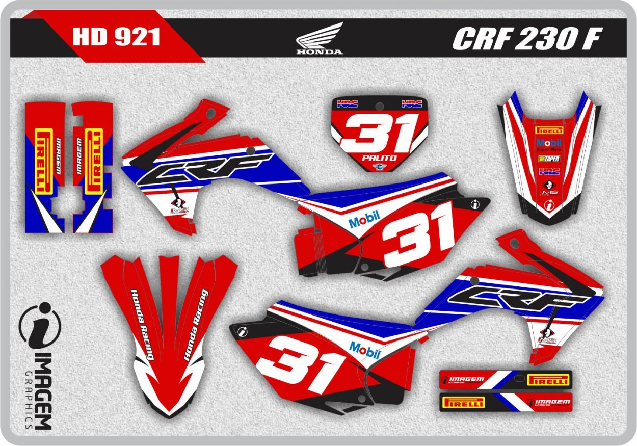 HD 921 CRF 230 F