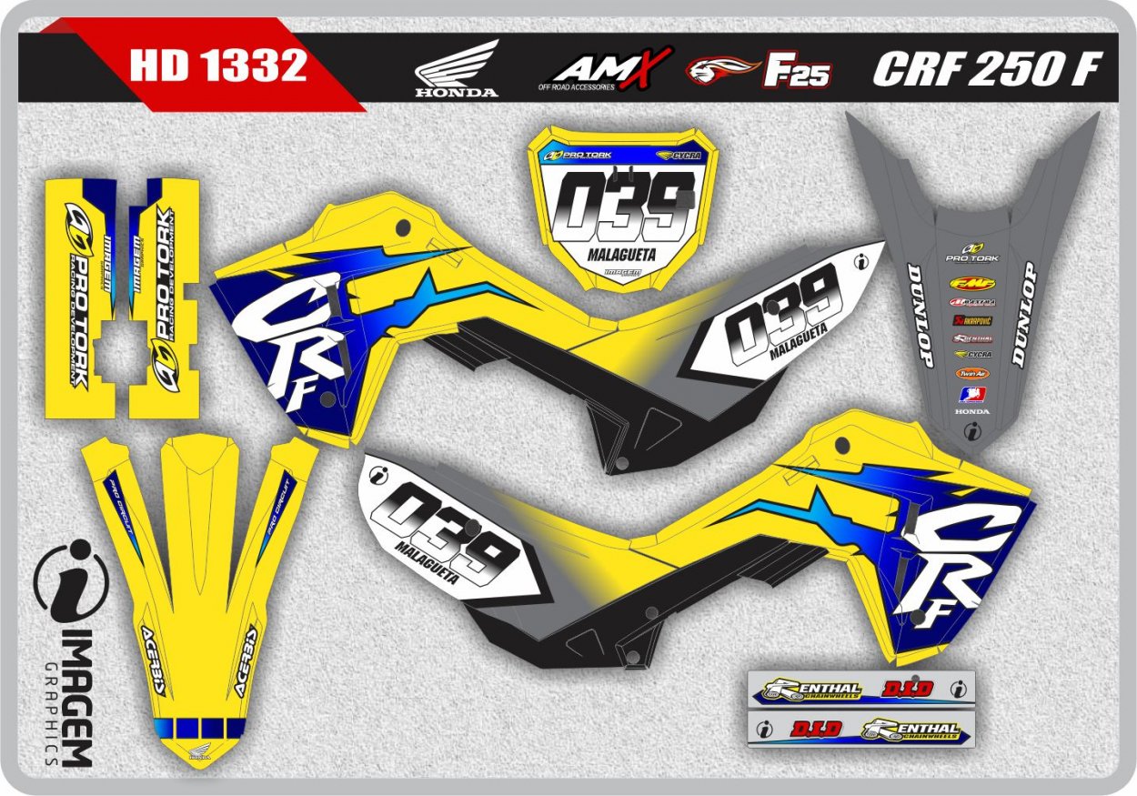 HD 1332 CRF 250 F