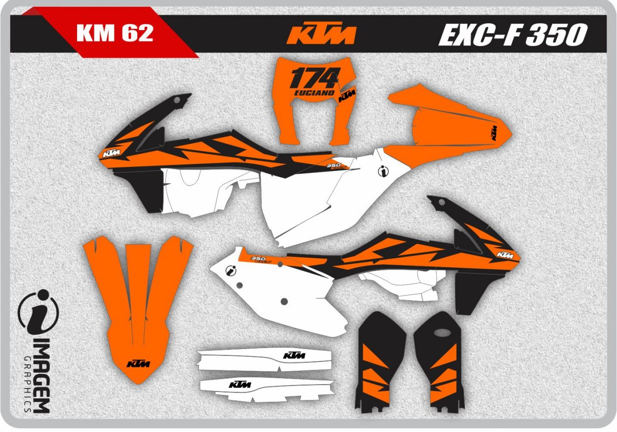 KM 62 KTM EXC-F 350