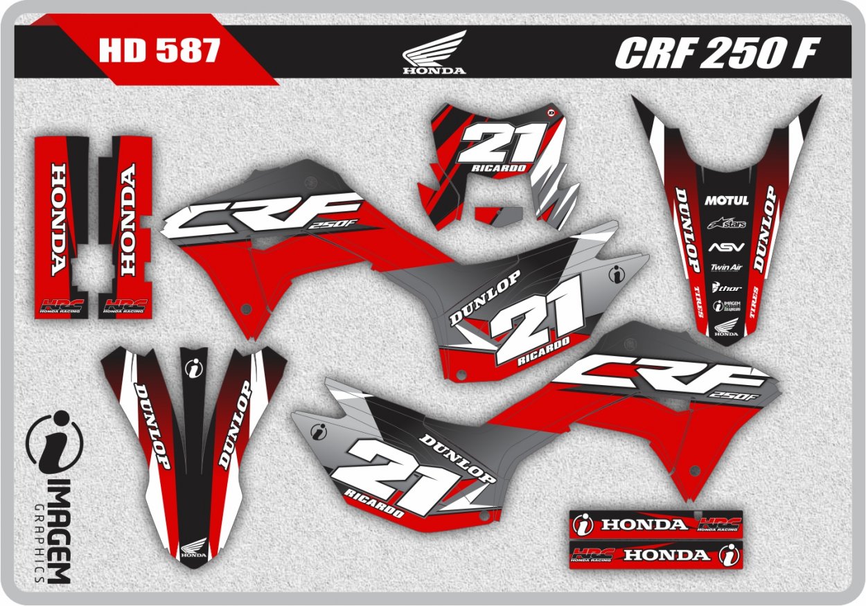 HD 587 CRF 250 F