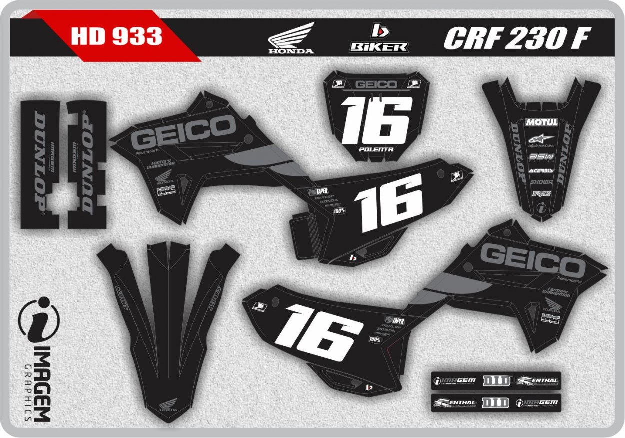 HD 933 CRF 230 F