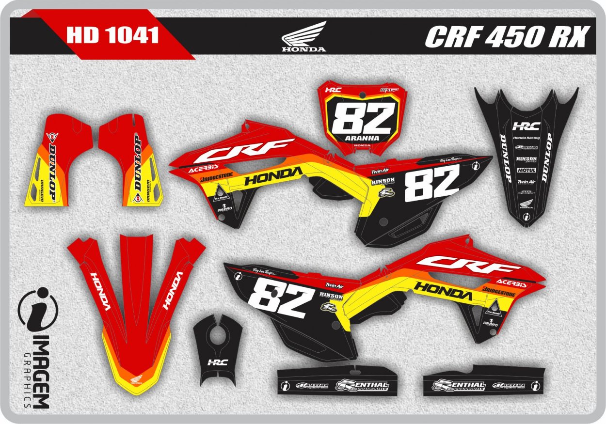 HD 1041 CRF 450 RX