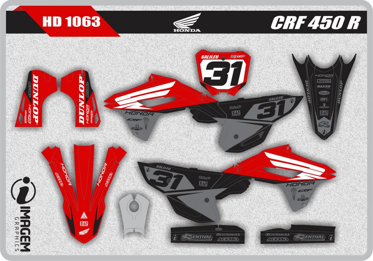 HD 1063 CRF 450 R
