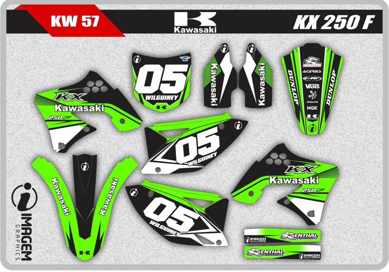 KW 57 KX 250 F 