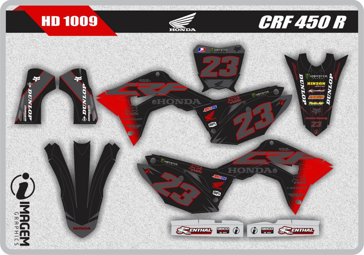 HD 1009 CRF 450 R