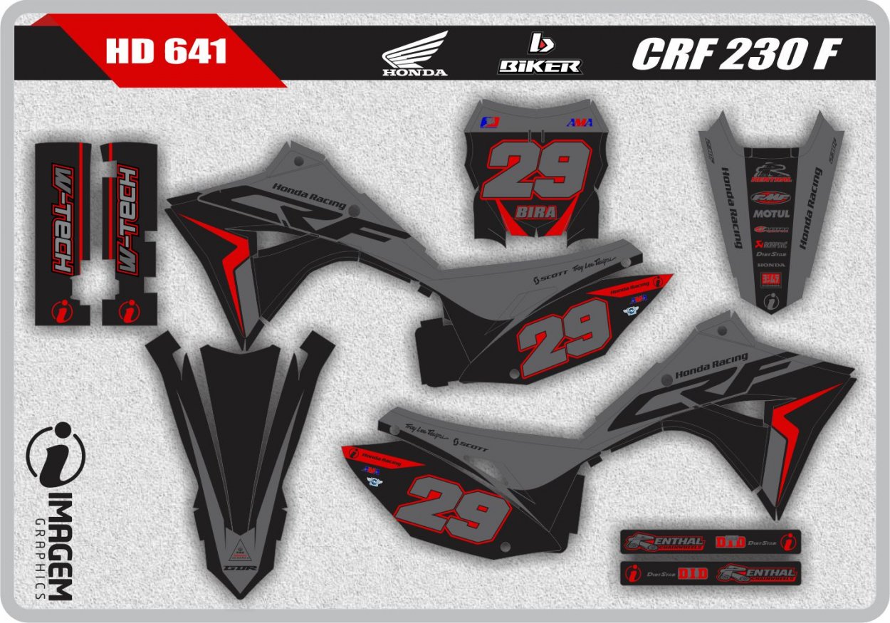 HD 641 CRF 230 F