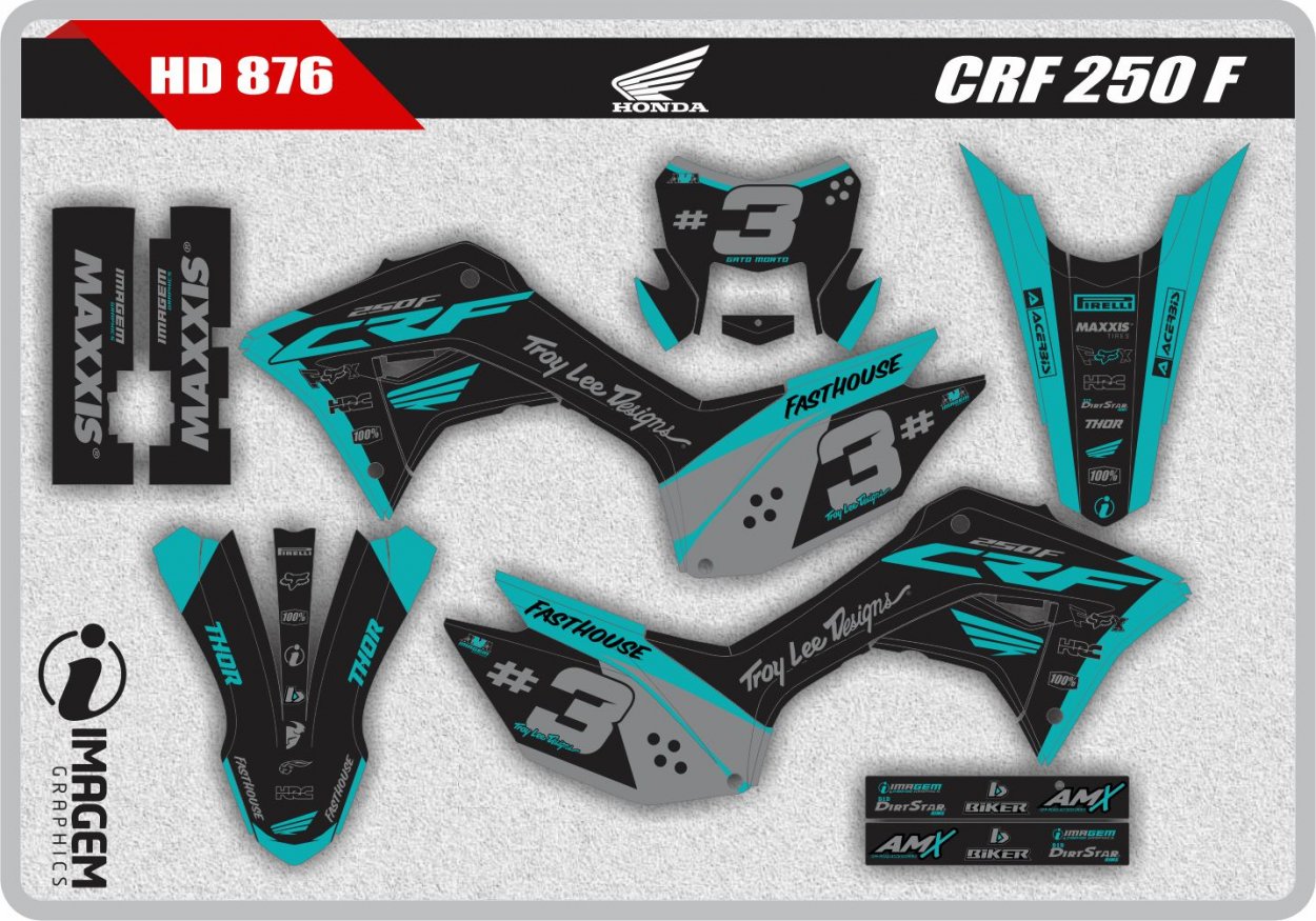 HD 876 CRF 250 F