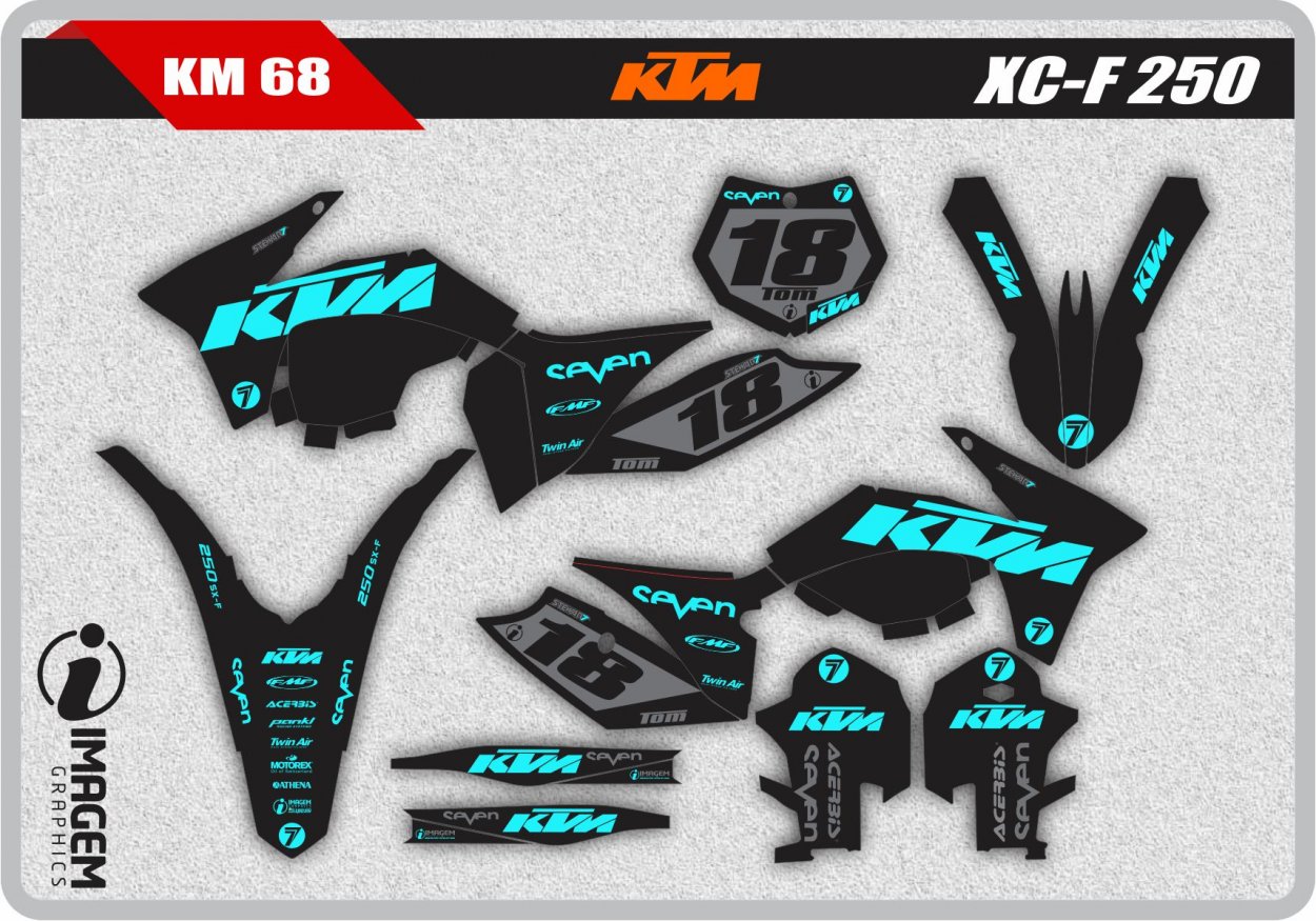 KM 68 KTM SX-F 250